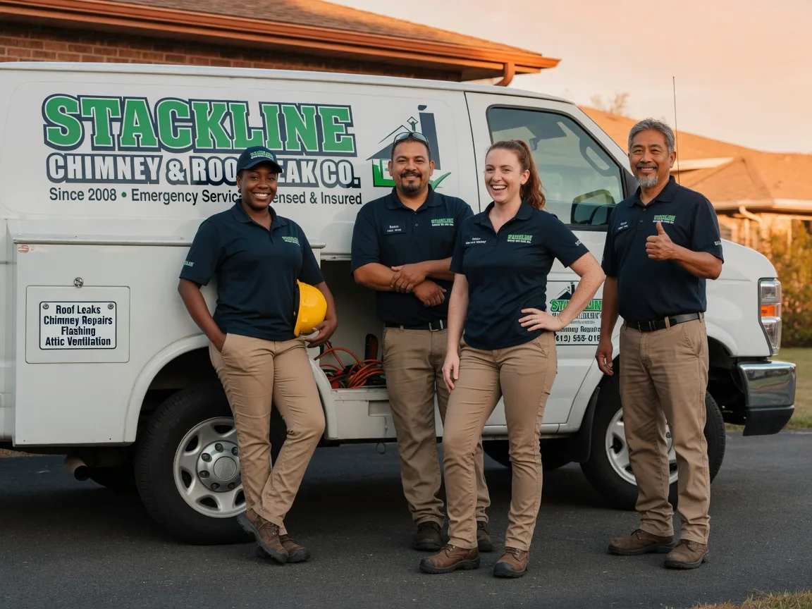 Chimney flashing repair company in Tabor City, NC